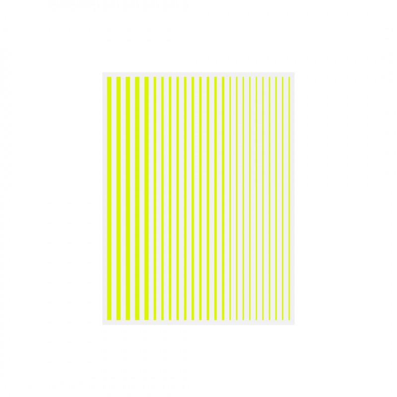 Strip line flexible neon yellow